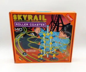 Quercetti SKYRAIL ROLLER COASTER Glow In The Dark 140pcs Italy STEM Toy New - Picture 1 of 10