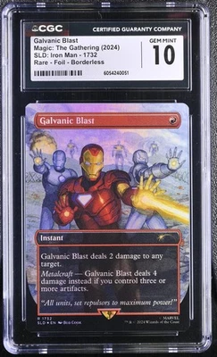 Magic: The Gathering 2024 English Galvanic Blast 1732 CGC 10 - Image 1 of 2