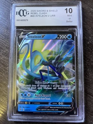 Inteleon V 049/192 Swsh02: Rebel Clash Holo - Image 1 of 2