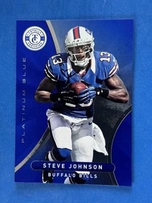 2012 Panini Totally Certified Blue #21 Steve Johnson Buffalo Bills #/199 - Image 1 of 2