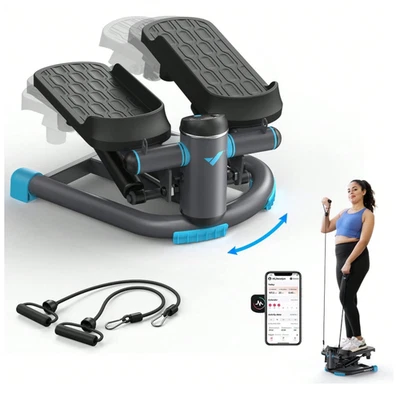 Mini Stepper For Exercise, Twist Stair Stepper 330LBS Capacity, Stepper Exercise - Image 1 of 4
