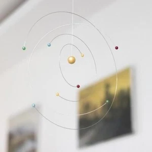 Scientific Atomic Air Balance Dynamic Pendant Ins Wind Chime Hanging - Picture 1 of 10