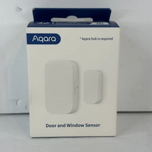 Aqara Door & Window Sensor REQUIRES AQARA HUB Zigbee Connection Wireless - Picture 1 of 2