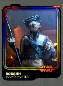Star Wars Card Trader Boushh Bounty Hunter Spectrum Card SWCT 11,057 - Picture 1 of 2