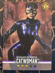Injustice arcade card catwoman Batman Returns Series 3 Non Foil 36/120 NEW M/NM - Picture 1 of 4