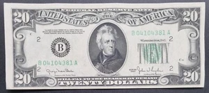 1950 Twenty Dollar Federal Reserve Note $20 Bill UNCIRCULATED #82907 - Picture 1 of 2