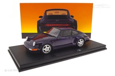 CAR.TIMA EXCLUSIVE Porsche 911 (964) Carrera 4 WTL 30 Jahre 911 Jubi Viola/Rubikon car.tima 1:18