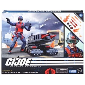 HASBRO G.I. JOE CLASSIFIED SERIES #74 COBRA SET DRONE ROTTAMI E ANTIARMATURA - Foto 1 di 7