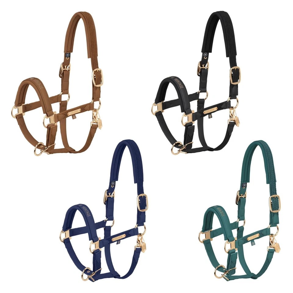 Eskadron HERITAGE Halfter " FAUX LEATHER DOUBLE PIN PLAIT "