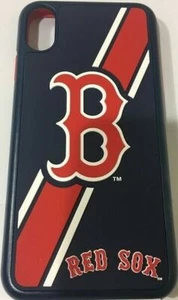 FOCO MLB Boston Red Sox Dual Hybrid Case for iPhone XS Max (6.5") - Picture 1 of 2