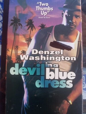Devil in a Blue Dress (VHS, 1996, Pre-owned  Denzel Washington  - Image 1 of 4