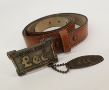 lee leather belt
