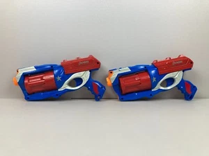 š« HasbroĀ® Marvel The Avengers⢠Captain America Brigade Blaster LOT of 2 - RARE! - Picture 1 of 5