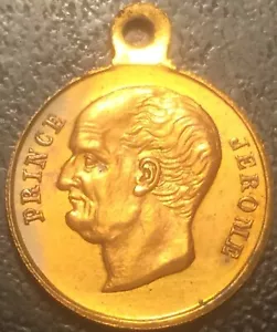 Prince Jérôme Napoléon - Medal 19th Century Extremely Fine ! MCN.45.12 - Picture 1 of 2