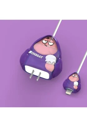 Shiba 3D Cute Cartoon For iPhone 18W 20W Charger and Cable Protector  - Image 1 of 4