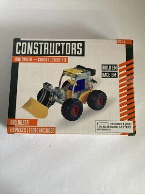 Constructors Bulldozer Motorized Construction Kit (119 pieces)  - Image 1 of 4