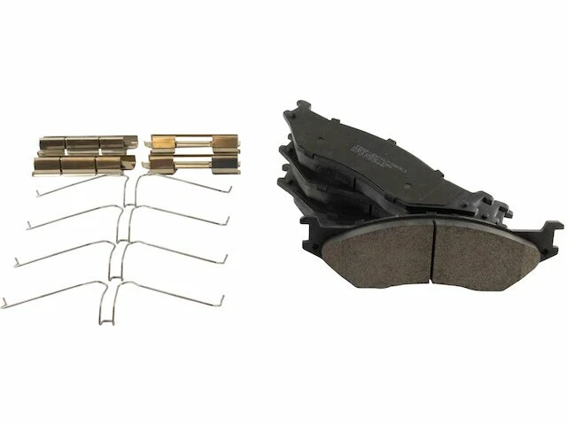 Juego de pastillas de freno TRQ para Ford F550 Super Duty 2005-2016 36KNRY Foto 1 de 1