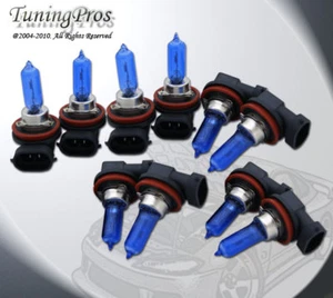 10pcs 12V 100w H9 White 5000K Xenon Gas HID High Beam Light Bulbs 5 Pair - Picture 1 of 1