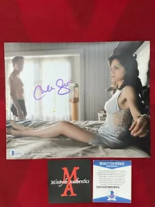 CARLA GUGINO FOTO AUTOGRAFATA FIRMATA 8x10! BECKETT COA! GIOCO DI GERALD! JESSIE - Foto 1 di 1