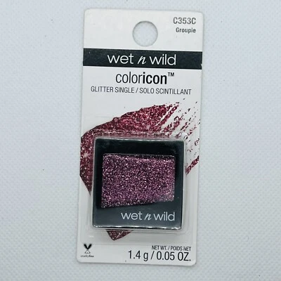 Wet N Wild Color-icon Glitter Single #C353C Groupie Pink NIP - Image 1 of 2
