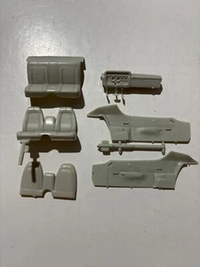 Model Car Parts - AMT 1971 Dodge Charger R/T misc. interior parts ONLY 1/25 bash - Picture 1 of 2