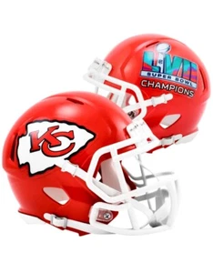 Kansas City Chiefs Super Bowl LVII Champions NFL Riddell Mini Helmet - Bild 1 von 1
