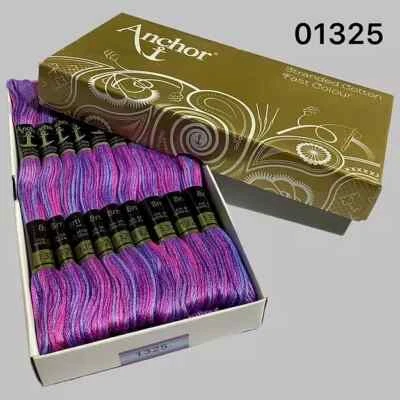 Set of 25 Anchor Stranded Cotton Thread Hand Embroidery Stitch Thread Shade 1325 - Image 1 of 3