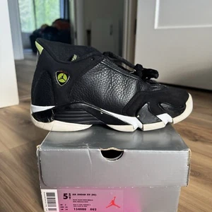 Size 5.5 - Air Jordan 14 OG 1999 Indiglo - Picture 1 of 9