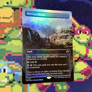 Mistrise Village borderless foil, MTG Single, Tarkir: Dragonstorm R 0397 - Picture 1 of 6