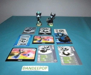 Skylanders 2 Figuren First & Second Edition Hex + Karten Activision Videospiel Spielzeug - Bild 1 von 3