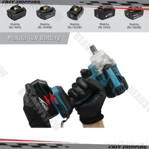 125mm Angle Grinder & Impact Wrench Cordless Tool Combo Kit Brushless Fit Makita - Picture 1 of 12