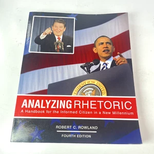 ANALYZING RHETORIC: A Handbook for the Informed Citizen. R.C. Rowland - Picture 1 of 2