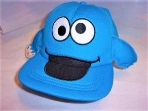 New Sesame Street Cookie Monster with Arms Adult Adjustable Hat S/M B108 B61 - Picture 1 of 6