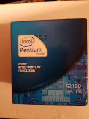 Intel Pentium G2120 2x256 KB L2 Cache 3.1GHz LGA 1155 CPU BX80637G2120 SR0UF - Image 1 of 4