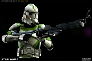 Figura clon del batallón del asedio 442 de Star Wars 1/6 de Sideshow Collectibles - Imagen 1 de 6