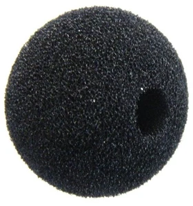 Sennheiser MKE2 HS2 HSP2 WindTech replacement black foam Windscreen 1/8" 5071-24 - Picture 1 of 1