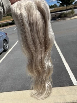 Grace Full Volume Hair Topper. 12-18” 100% Hand Tied European Hair - Image 1 of 4