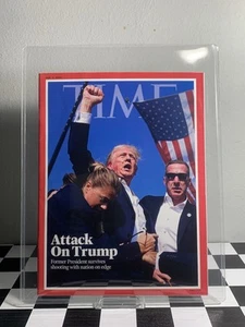 Attack On Trump TIME Magazine Aug 8 2024 No UPC Collectors Issue - Picture 1 of 2
