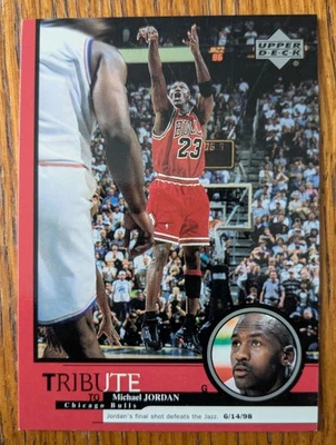 MICHAEL JORDAN, 1999 UPPER DECK, JORDAN TRIBUTE #30 - Image 1 of 2