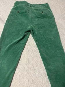 Vintage Polo Ralph Lauren Corduroy Pants Womens Size 4 Green Classic Fit Cotton - Picture 1 of 5