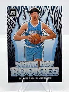 Baloncesto óptico Donruss 2024-25 Tidjane Salaun White Hot Rookies No. 3 - Imagen 1 de 2