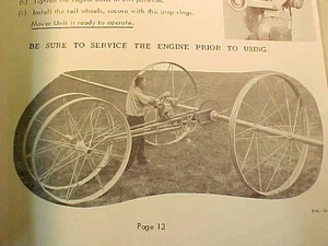 Wade Rain POWEROLL Wheel Line Irrigation System Instruction Manual  # 50 47 40 - Picture 1 of 8