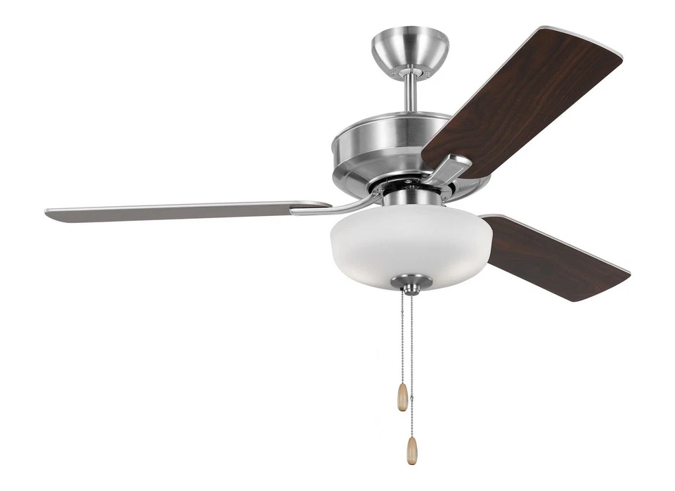Brushed Steel 48"  Ceiling Fan from the Linden Collection - Image 1 of 1