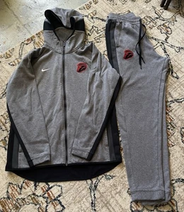 Ohio State Buckeyes Sweatpants Mens L Gray Joggers Tech Nike & Hoodie Therma Fit - Picture 1 of 10