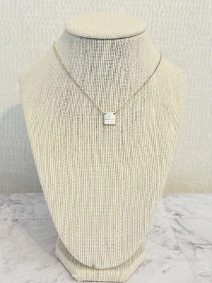 "Collar colgante Gucci original de plata de ley con cadena de 17""" Foto 1 de 4