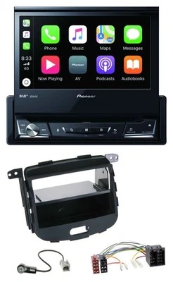 Pioneer DVD Bluetooth DAB USB MP3 Autoradio für Hyundai i10 2008-2013 Rubber Tou - Bild 1 von 4