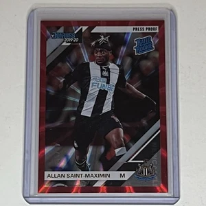Panini Chronicles 2019-20 prueba de prensa láser rojo/99 Allan Saint-Maximin radiocontrol - Imagen 1 de 3