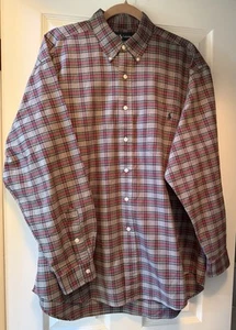 NWOT RALPH LAUREN Men’s Big Shirt Cotton-Large - Picture 1 of 12