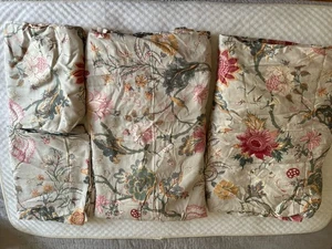 Ikea Nasselklocka Full/ Queen Sheet set 1 Flat, 1 fitted & 2 Pillowcases. NEW - Picture 1 of 7