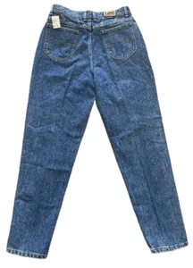 NWT Vintage Lee Relaxed Riders Narrow Ankle High Waisted Jeans Misses Size 16 - Picture 1 of 15